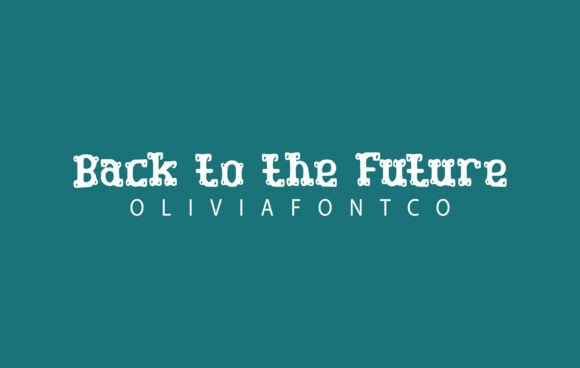 Back to the Future Font