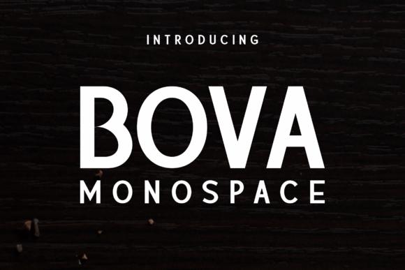 Bova Monospace: A Font That Elevates Your Brand