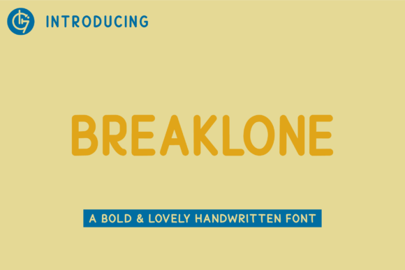 Breaklone: A Bold Font for Web Design