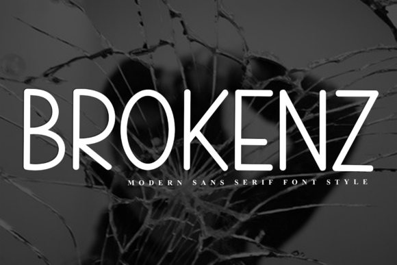Brokenz: A Creative Font for Makers