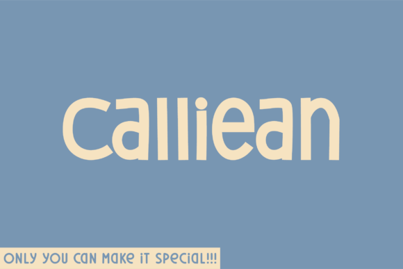 Calliean: A Modern Sans Serif for Real Projects