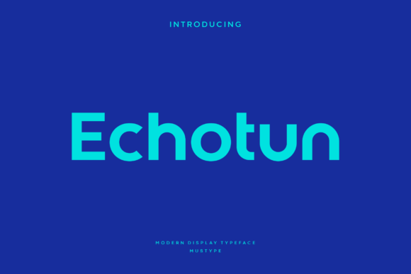 Echotun: A Font That Elevates Your Brand