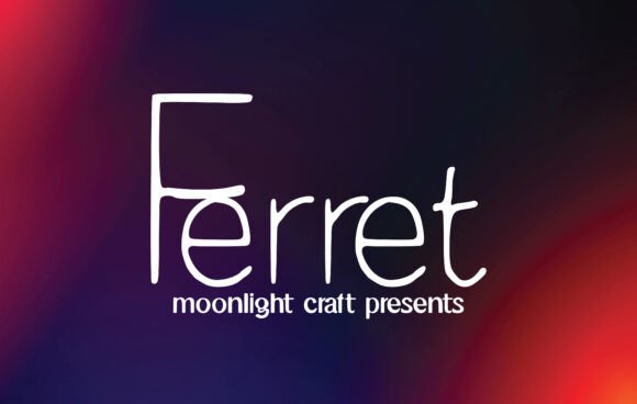Ferret: A Handwritten Font for Creative Projects