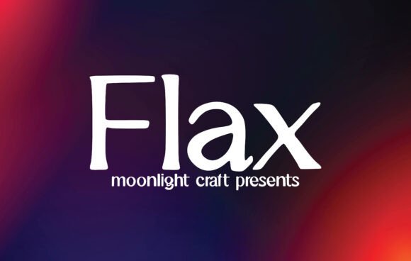 Flax: A Handwritten Font for Creative Projects