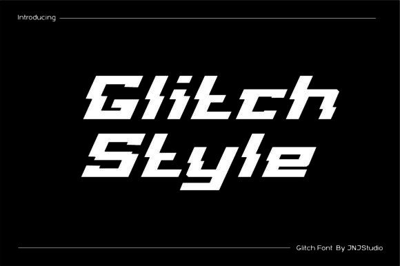 Glitch Italic: A Futuristic Font for Bold Design