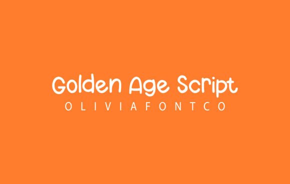 Golden Age Script: A Nostalgic Font for Modern Design