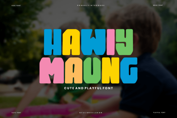 Hawiy Maung Font for Creative Projects