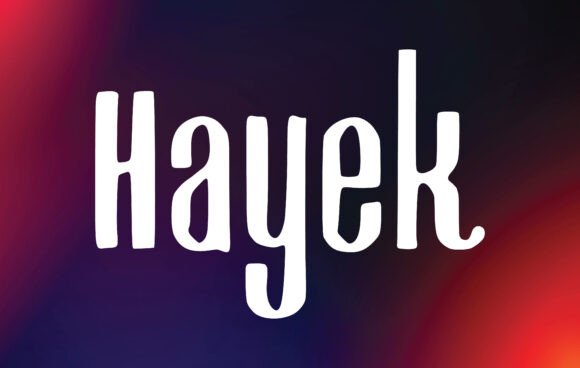 Hayek Font: Elegant Handwritten Style