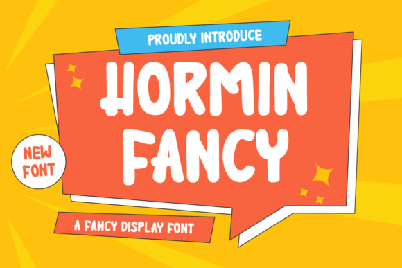 Hormin Fancy: A Quirky Display Font