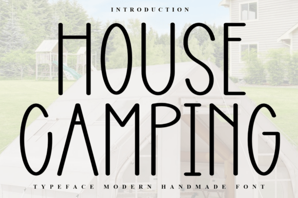 House Camping Font for Business