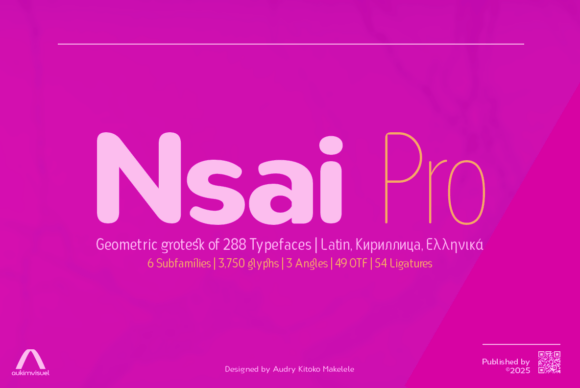 Nsai Pro Rounded Compressed Font