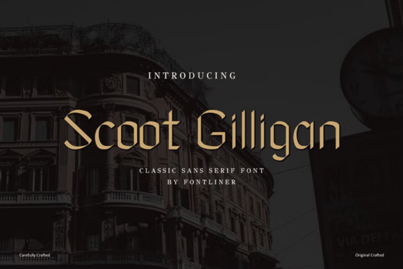 Scoot Gilligan Font for Impactful Design