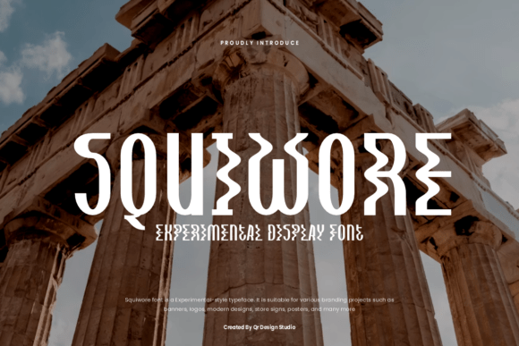 Squiwore: A Cool Sans for Creative Projects