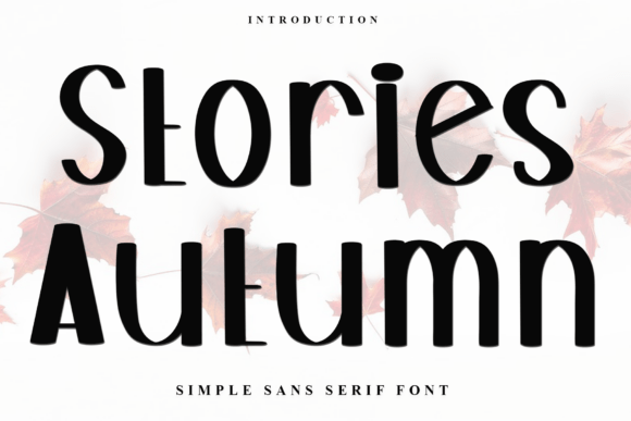 Stories Autumn Font Review