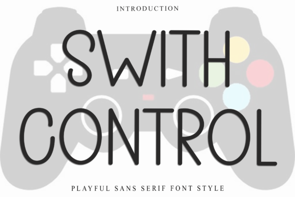 Swith Control Font for Web Design