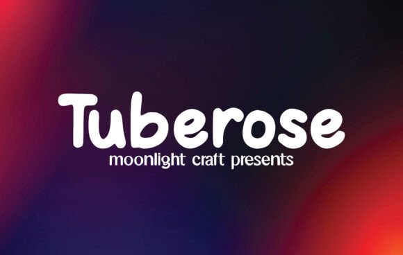 Tuberose: A Handwritten Font for Web Design
