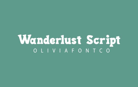 Wanderlust Script: A Playful Font for Digital Marketing