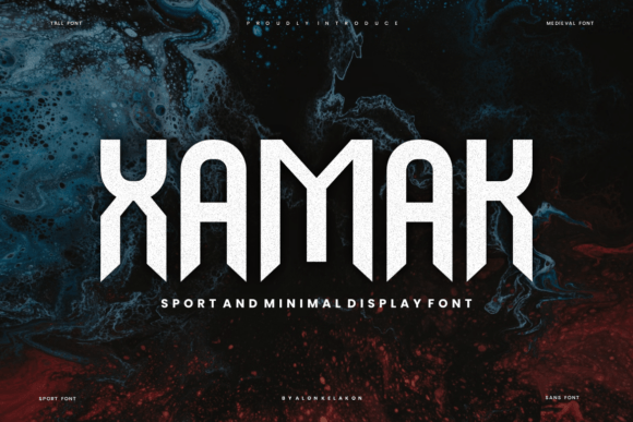 Xamak: A Bold Font for Business
